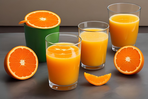 Orange Juice and Oranges