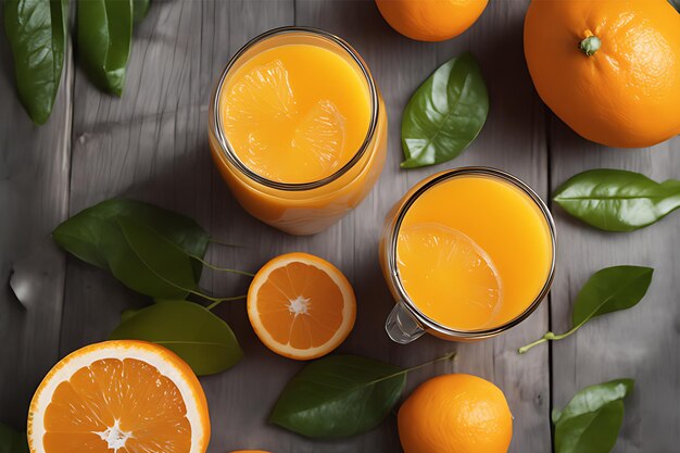 orange juice splash in glass