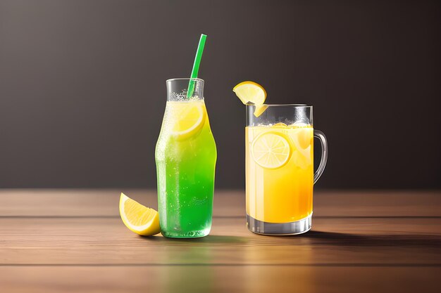 Photo orange juice