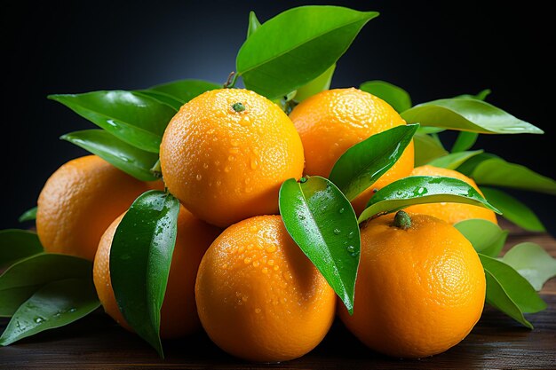 Orange and lemon