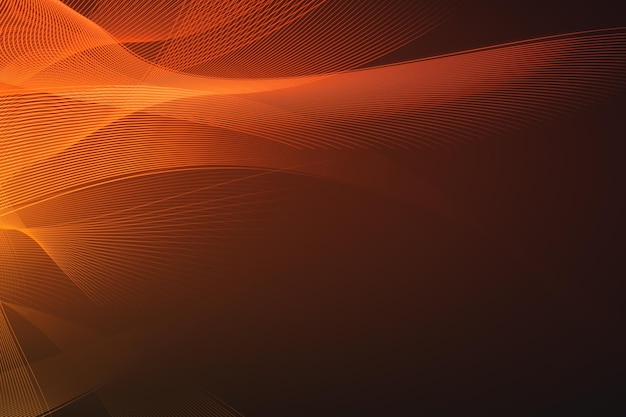 Orange lines background