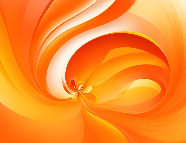 Orange motions abstract background