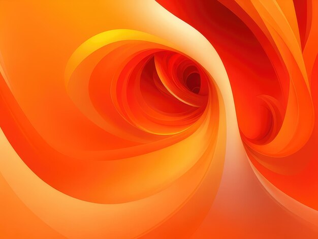 Orange motions abstract background