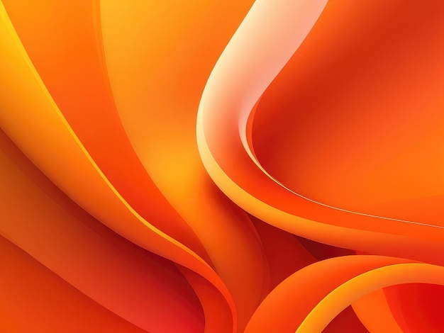 Orange motions abstract background