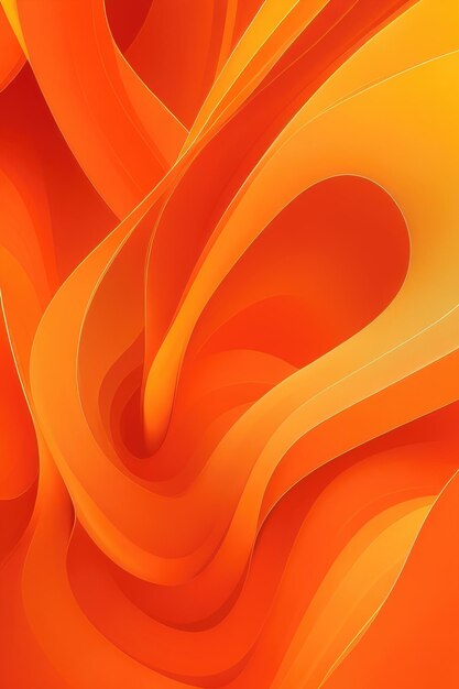 Orange motions abstract background