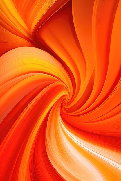 Orange motions abstract background