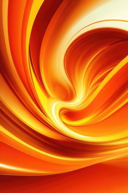 Orange motions abstract background