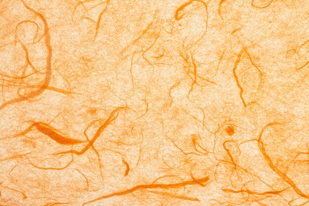 Orange mulberry paper.