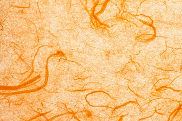 Foto carta di gelso arancione.