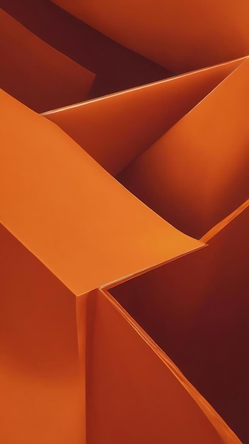 Orange on orange abstract background
