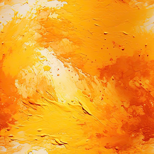 Оранжевая картина с яркими оттенками и подробным фоном на плитках