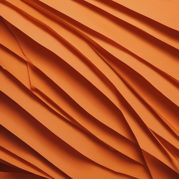 Orange paper card abstract background