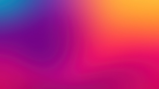 Orange Pink Colorful Abstract Alluring Blurred Gradient Background Generative AI