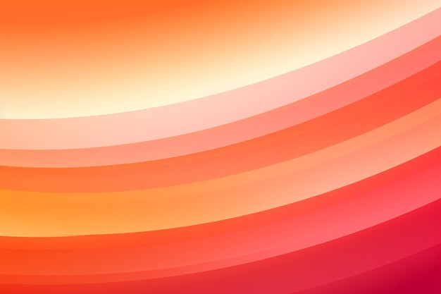 Orange and pink gradient panorama background with lines