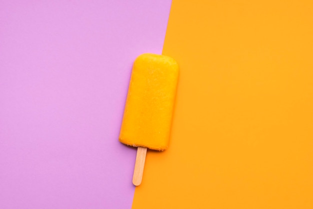 orange popsicle ice cream vegan summer dessert