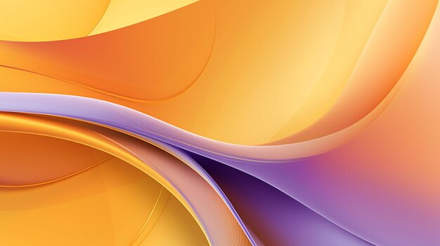 An orange and purple background with a swirl of light.