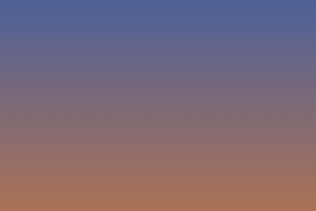 青とオレンジ色の空を背景に、オレンジと紫の空。