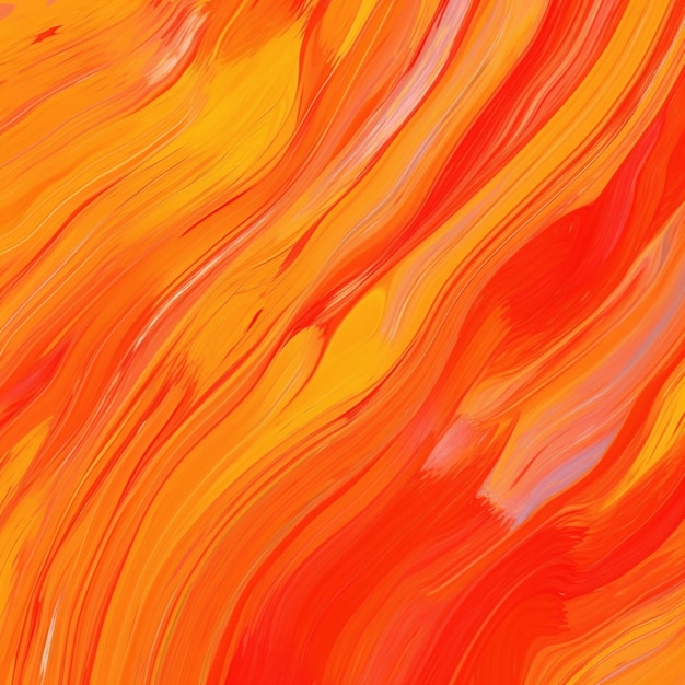 Orange and red background with a pattern of lines and colors.