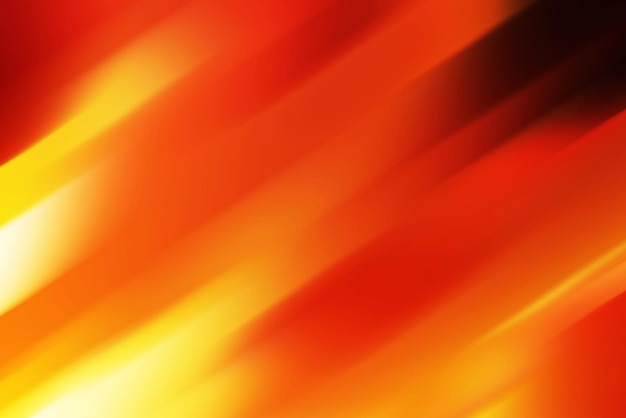 Orange and red fire background with a blurry background