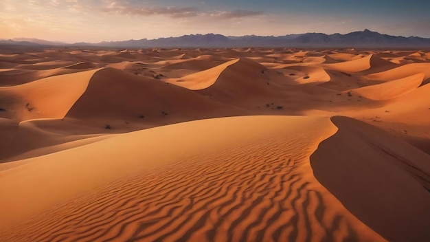 Orange sand in the desert wallpapers