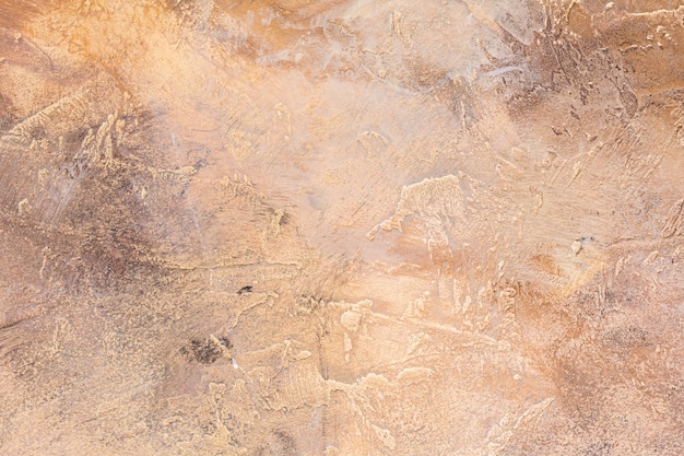 Orange sandy concrete stone background texture. Horizontal.