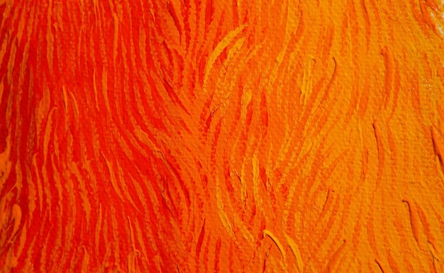 Orange shade brush strokes abstract art background