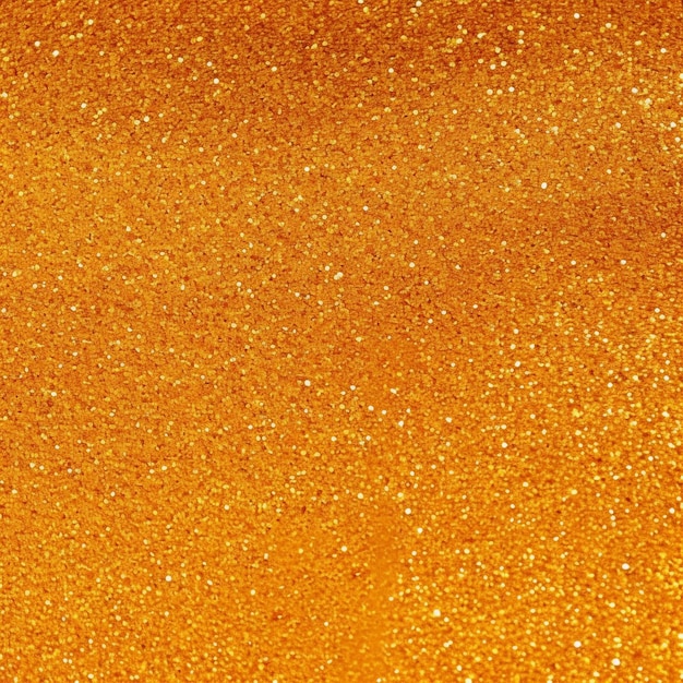 Orange shiny glitter texture background