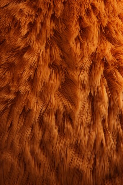 Photo a orange skin pattern fur texture