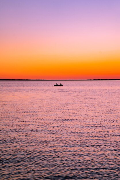 Orange sky at britannia beach ottawa