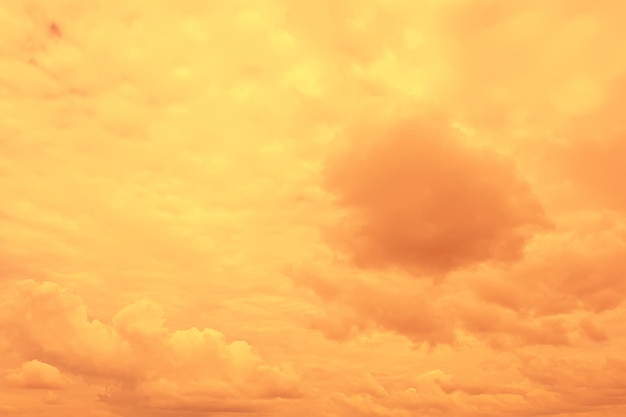 orange sky sunset clouds background, abstract warm background summer sky air