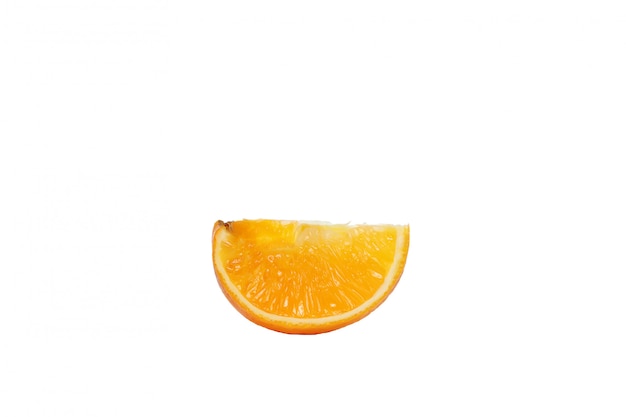 Photo orange slice fresh fruits