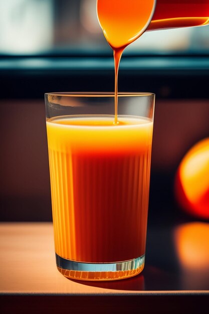 Orange slice with orange juice splash isolated