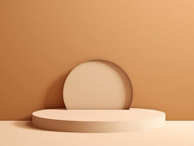 An orange wall with a circular hole in the middle that says " the word " on it.