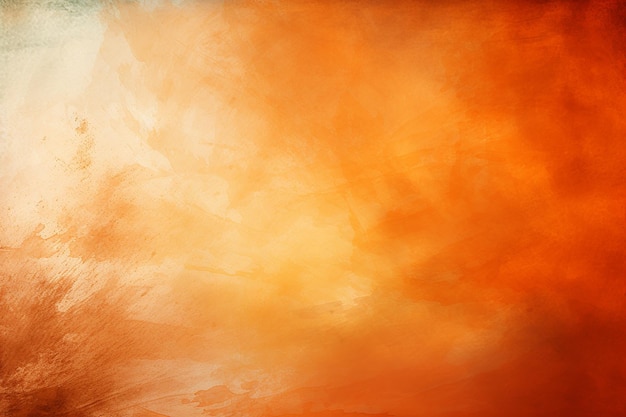 Orange Watercolor Background
