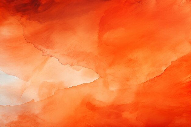 Photo orange watercolor background