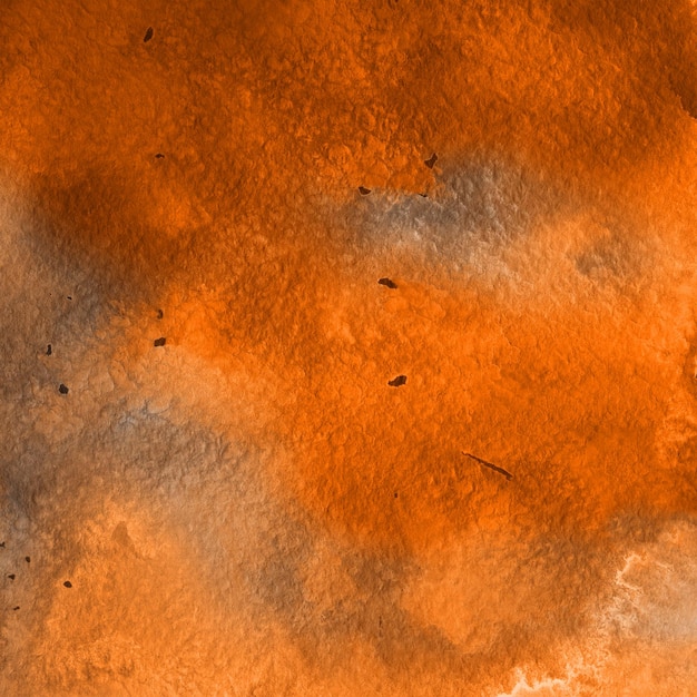 Orange watercolor background