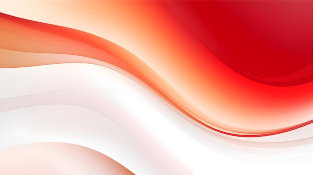 Orange wave background with a red background