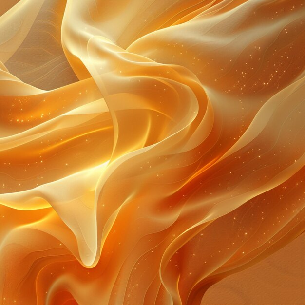 Orange wavy background