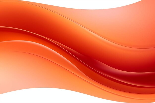 An orange and white abstract background with waves