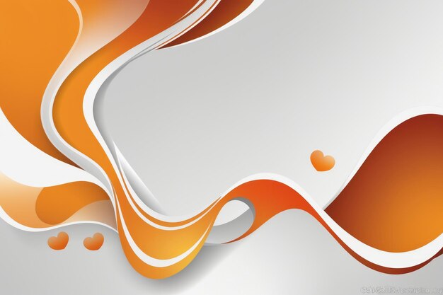 Orange white abstracts background