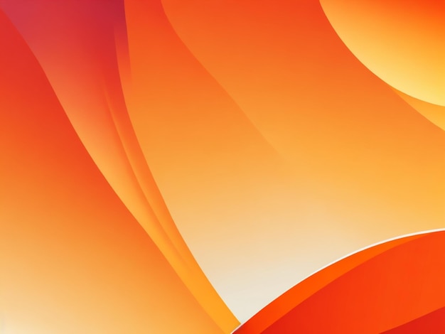 Orange and white wave pattern on background