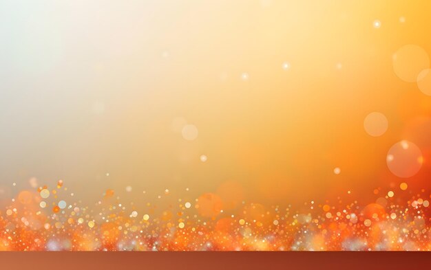 Photo orange and yellow background with a silver sparkles