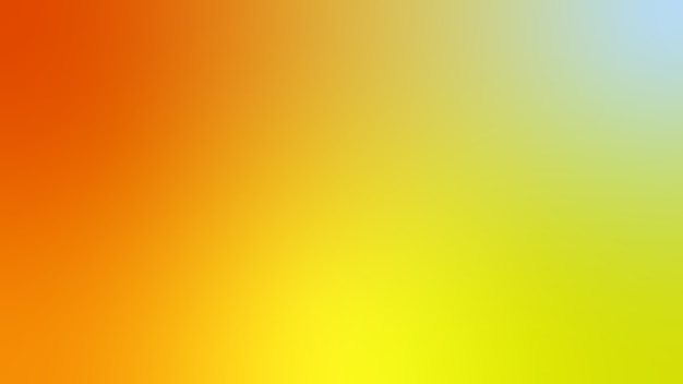 Orange and yellow blurred gradient background