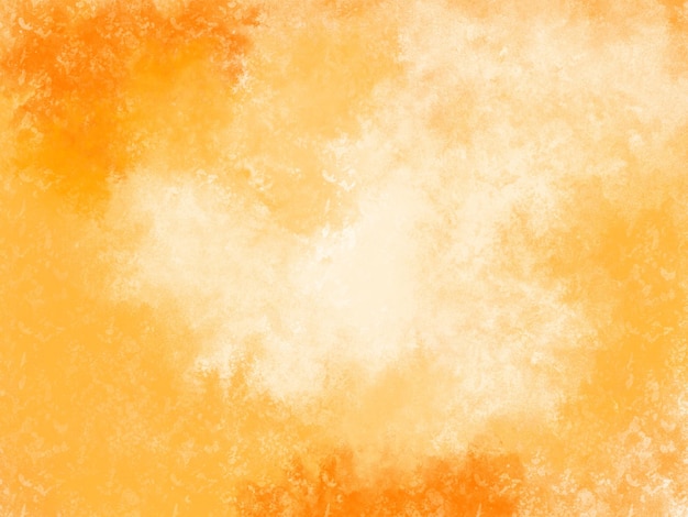 Orange and yellow painting texture background