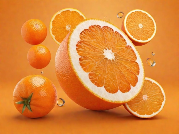 Photo a orange