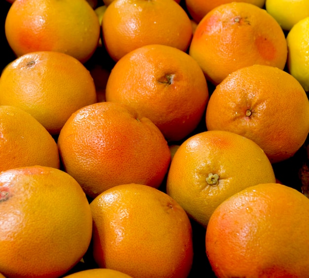 Oranges, exotic fruits