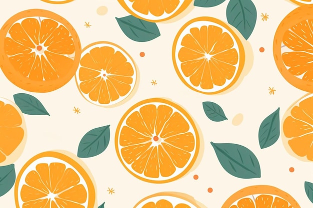 Oranges and lemons on a beige background.