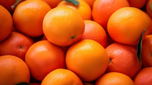 oranges in the market