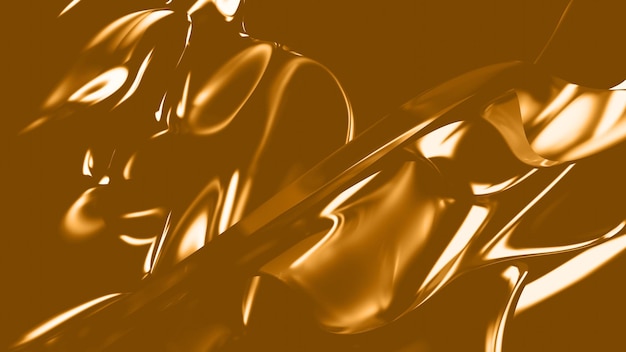 Oranje Abstract Bronze Fog achtergrondontwerp