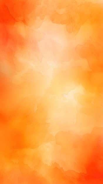 Oranje abstracte aquarel achtergrond